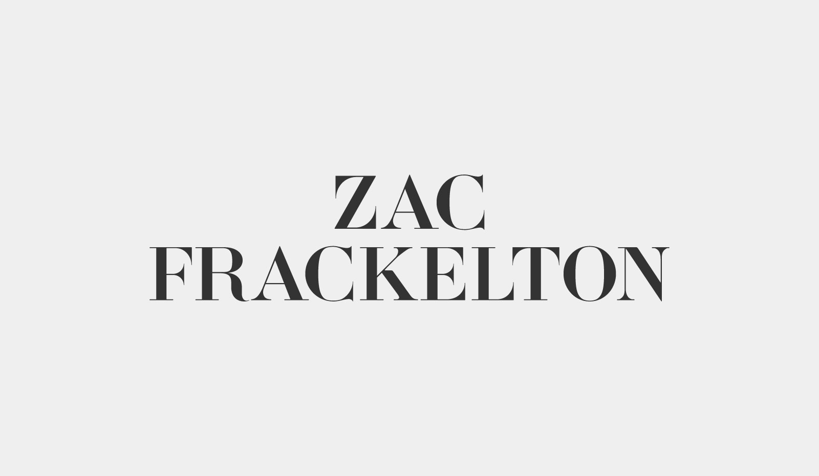 Zac Frackelton